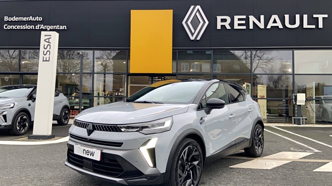 RENAULT Captur E-Tech full hybrid 160 ch esprit Alpine 5p Gris