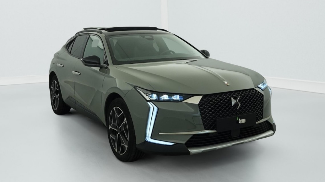 DS DS 4 Hybride E-Tense 225 EAT8 Cross Rivoli Gris Laqué