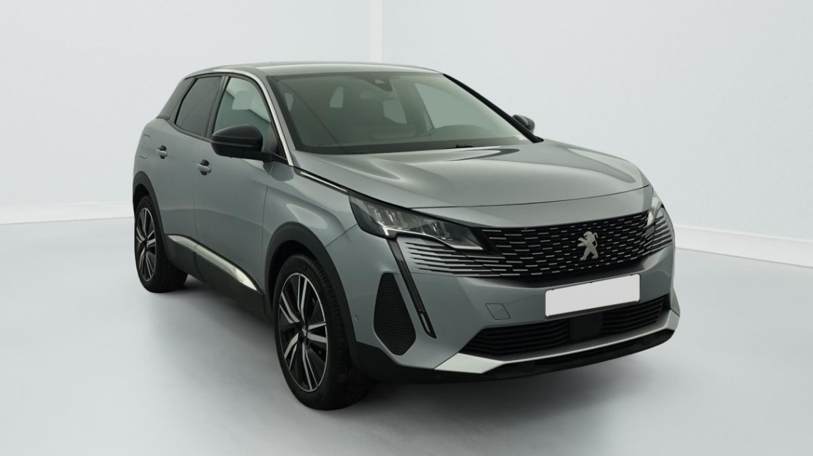PEUGEOT 3008 Hybrid 180 e-EAT8 Allure Pack gris artense