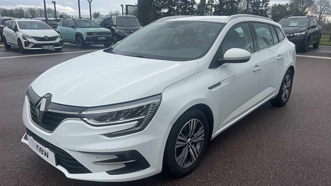 RENAULT Megane Estate Blue dCi 115 Evolution 5p Blanc