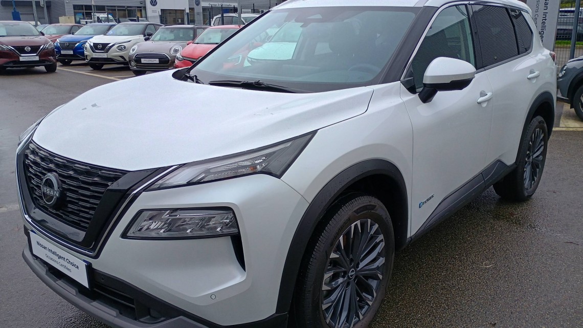 NISSAN X-Trail e-POWER 204 ch N-Connecta 5p Blanc