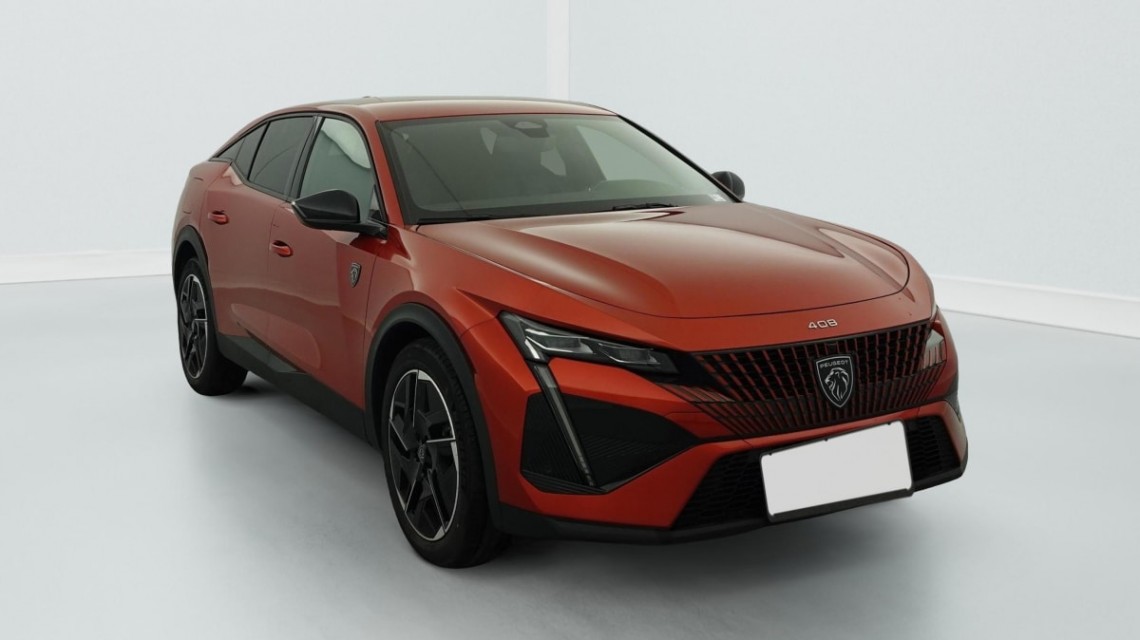 PEUGEOT 408 Hybrid 145 e-DCS6 GT Rouge Elixir