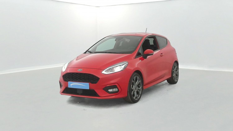 FORD Fiesta 1.0 EcoBoost 100 ch S&S BVM6 ST-Line 3p Rouge