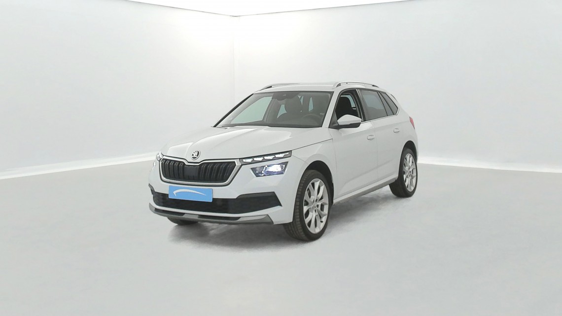 SKODA Kamiq 1.5 TSI 150 ch DSG7 Style 5p Blanc