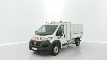 FIAT Ducato CCb VUL DUCATO CC 3.5 L 2.2 H3-Power 140ch Maxi Benne Acier + Coffre JPM neuve 6090km révisée et livrable partout en France