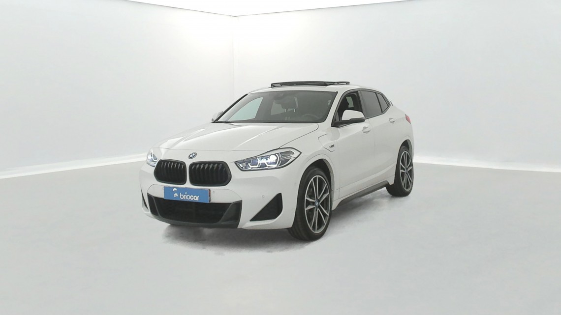 BMW X2 xDrive25eA 220ch M Sport + Toit Ouvrant Blanc