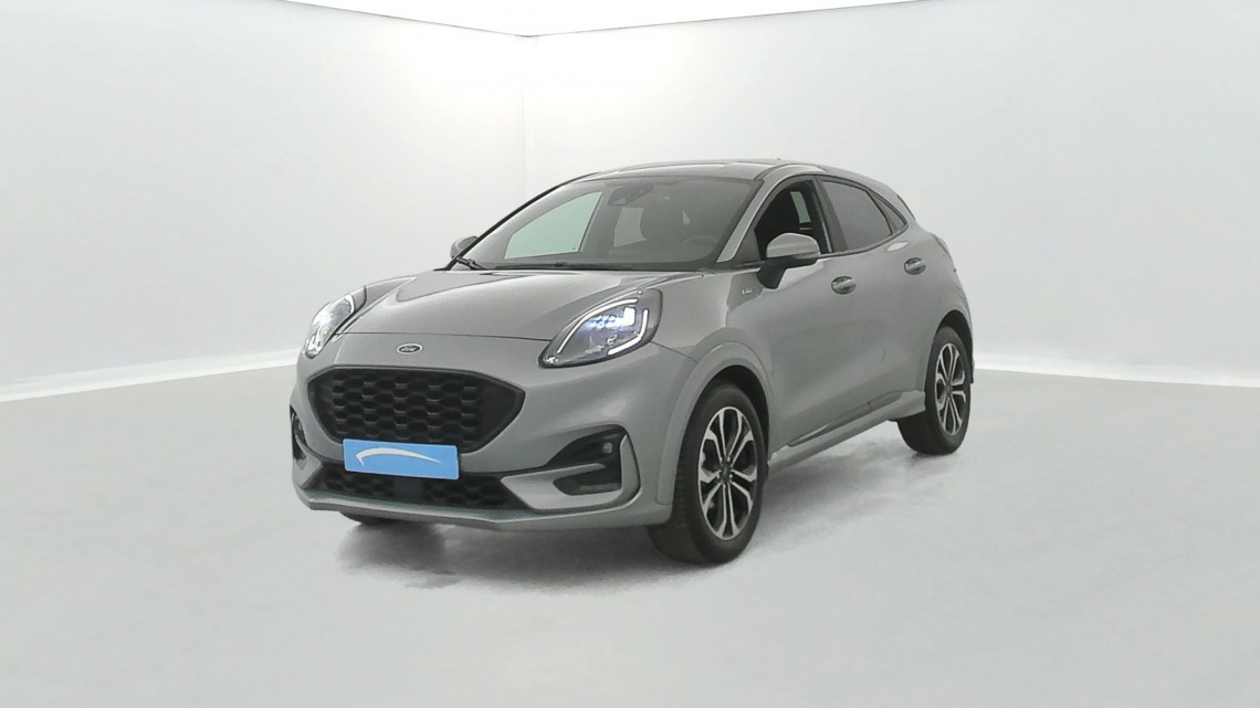 FORD Puma 1.0 EcoBoost 125 ch mHEV S&S BVM6 ST-Line 5p Gris