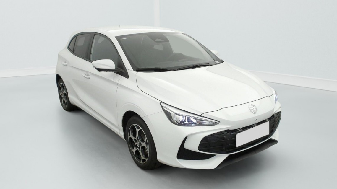 MG MG3 1.5 L Hybrid+ 195 ch Luxury Dover White 