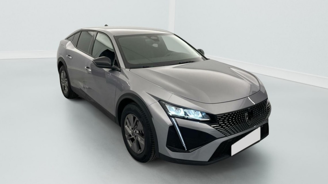 PEUGEOT 408 Hybrid 136 e-DCS6 Allure gris artense