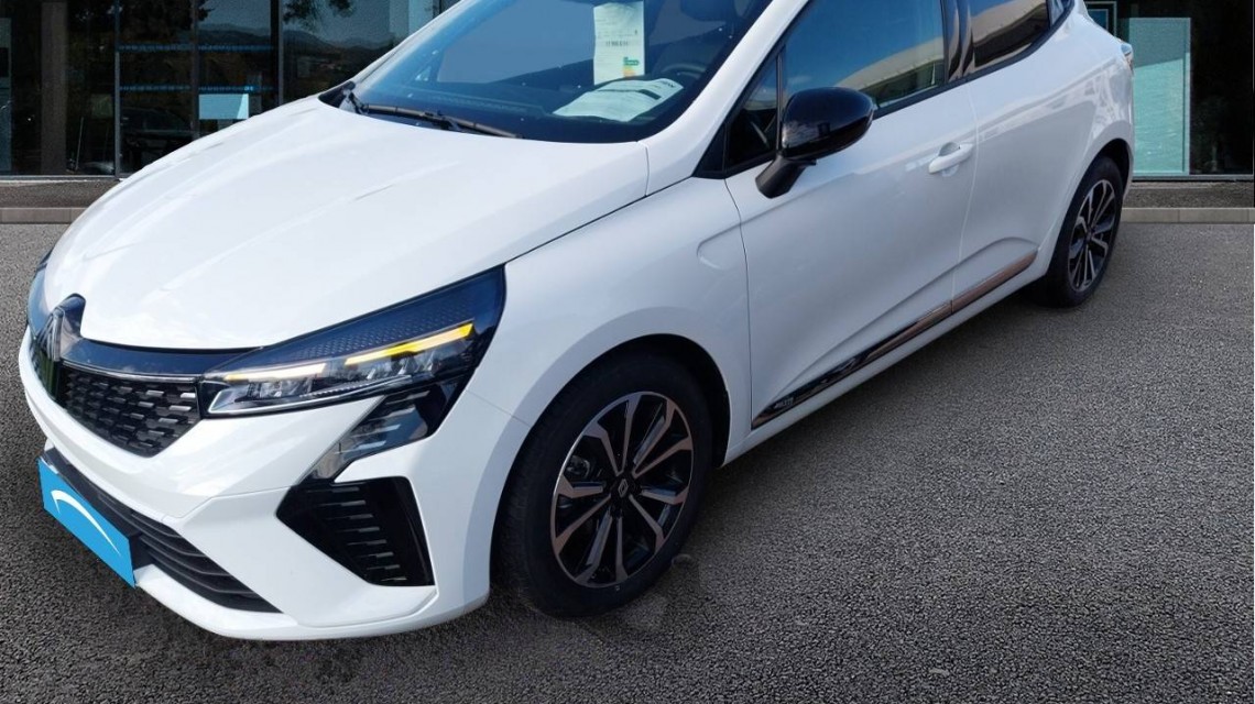 RENAULT Clio Clio TCe 90 ch GSR2 Techno 5p Blanc
