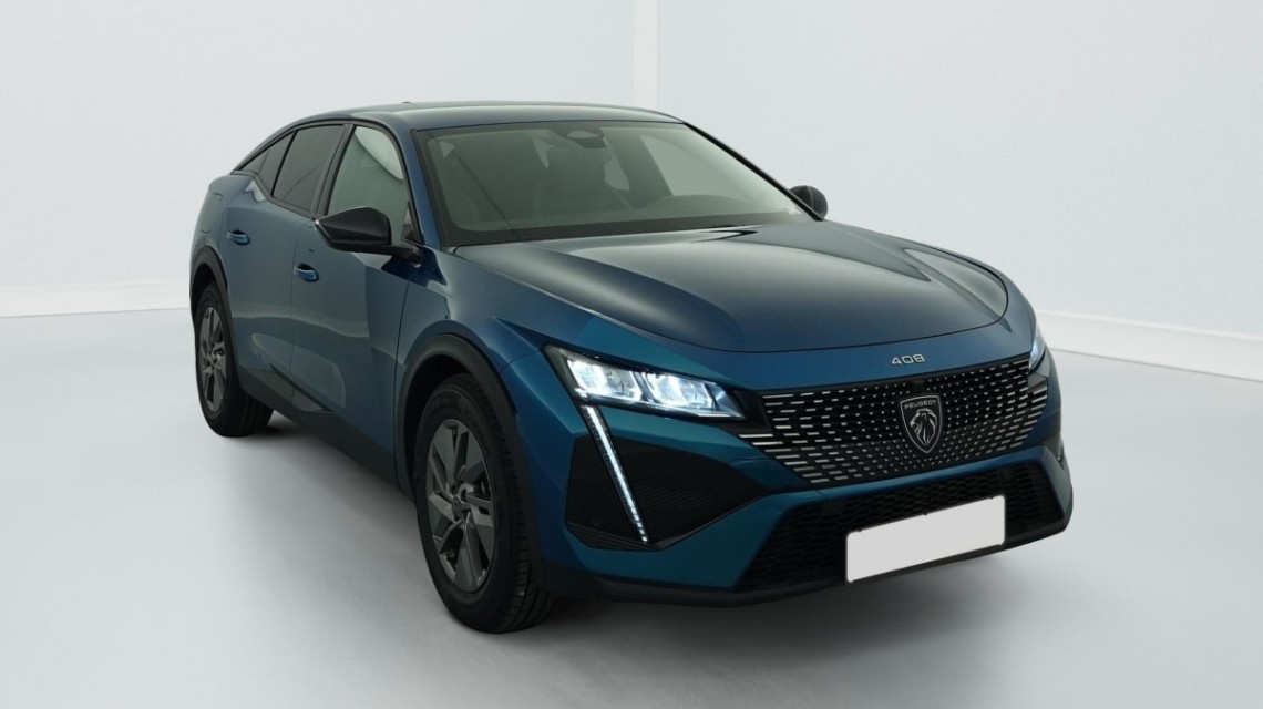 PEUGEOT 408 Hybrid 145 e-DCS6 Allure Bleu Obsession