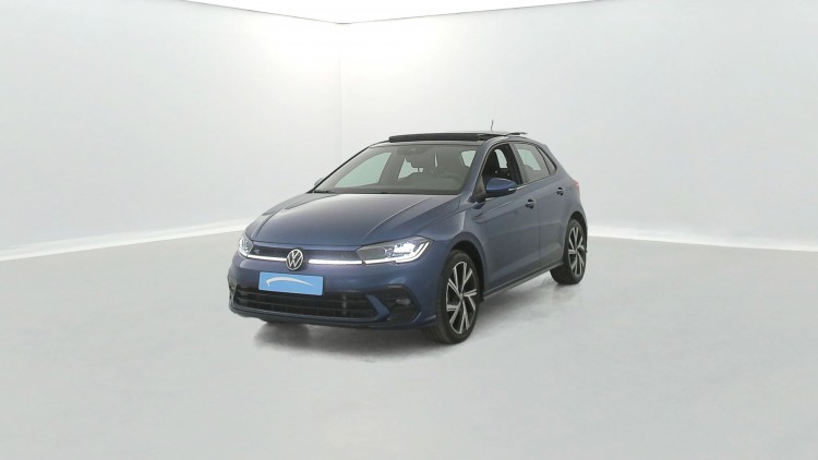 VOLKSWAGEN Polo 1.0 TSI 110 S&S DSG7 R-Line 5p Bleu