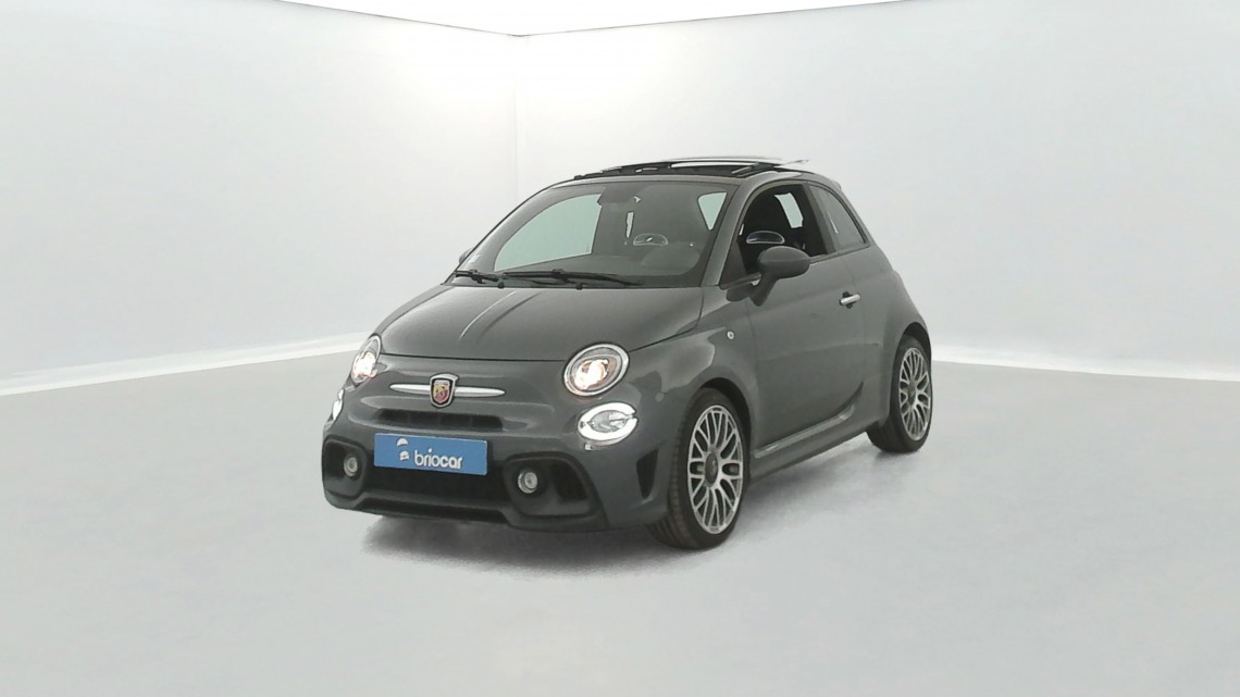 ABARTH 500 1.4 Turbo T-Jet 145ch 595 + Toit ouvrant Col. pastel Gris Pista