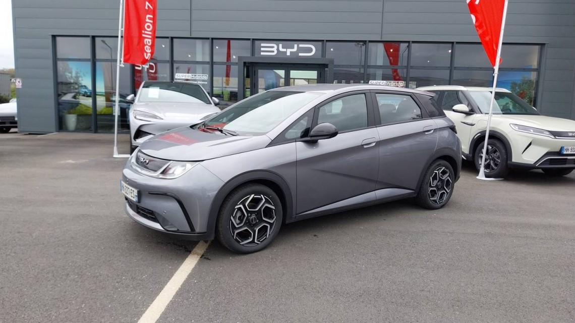 BYD Dolphin 60,4 kWh 204 ch Comfort 5p Gris