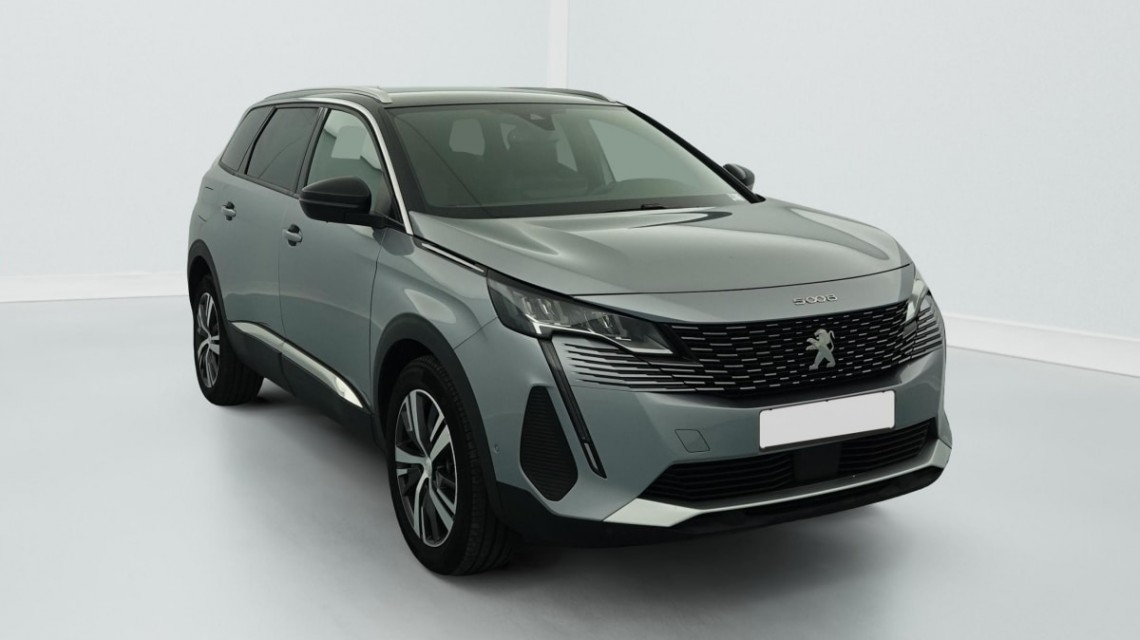 PEUGEOT 5008 Hybrid 136 e-DCS6 Allure Pack Gris Artense / Toit Noir