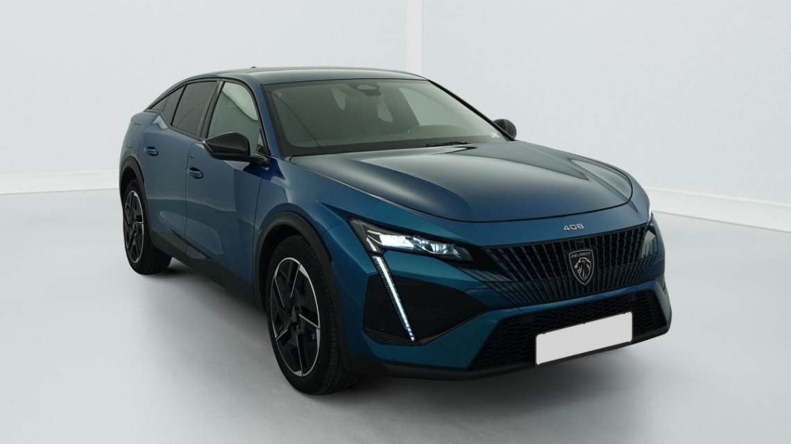 PEUGEOT 408 Hybrid 145 e-DCS6 GT Bleu Obsession