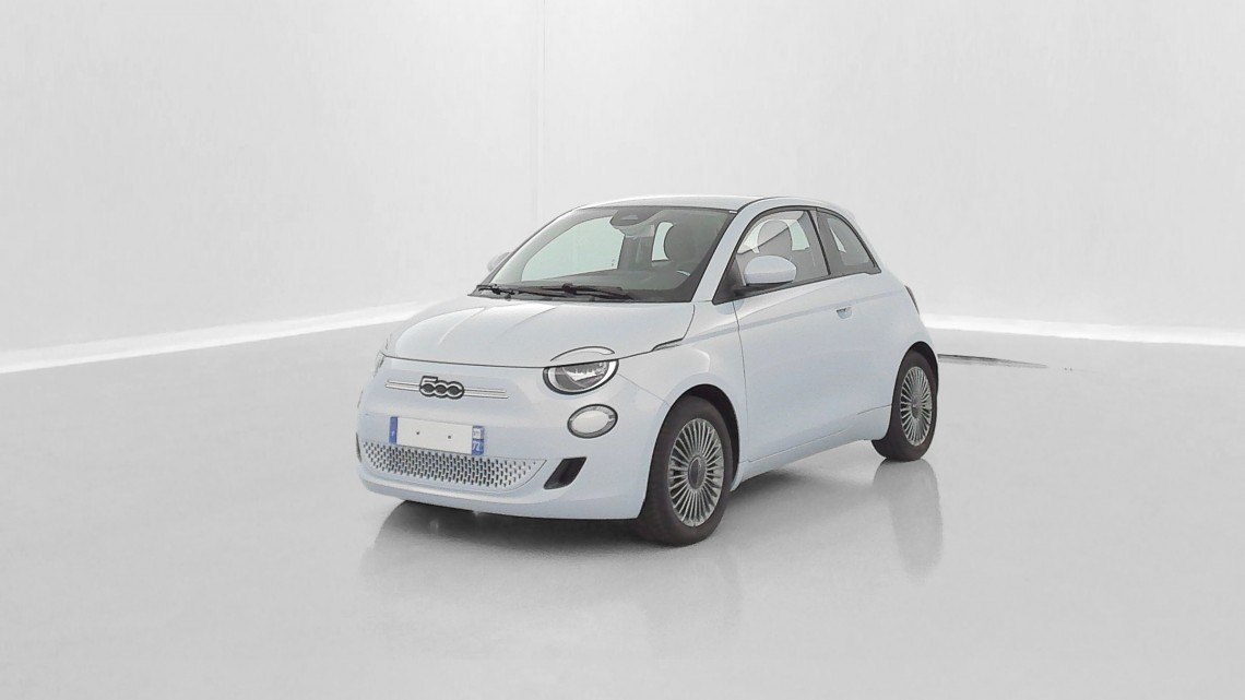 FIAT 500 500e 87kW Icône 118ch Bleu celeste