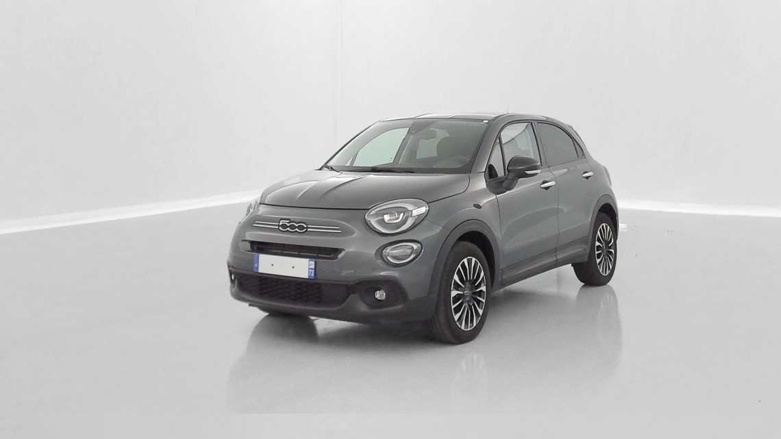 FIAT 500X 500X 1.5 FireFly Turbo 130ch Pack Confort Style Hybrid DCT7 Gris moda