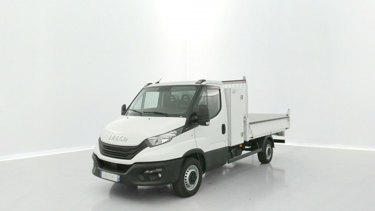 IVECO Daily Fg VUL DAILY 35S14 2.3 136ch 3750 Benne + Coffre JPM Blanc