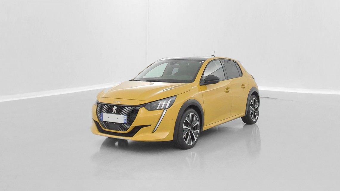 PEUGEOT 208 208 II 1.2 PureTech 100ch GT EAT8 Jaune faro