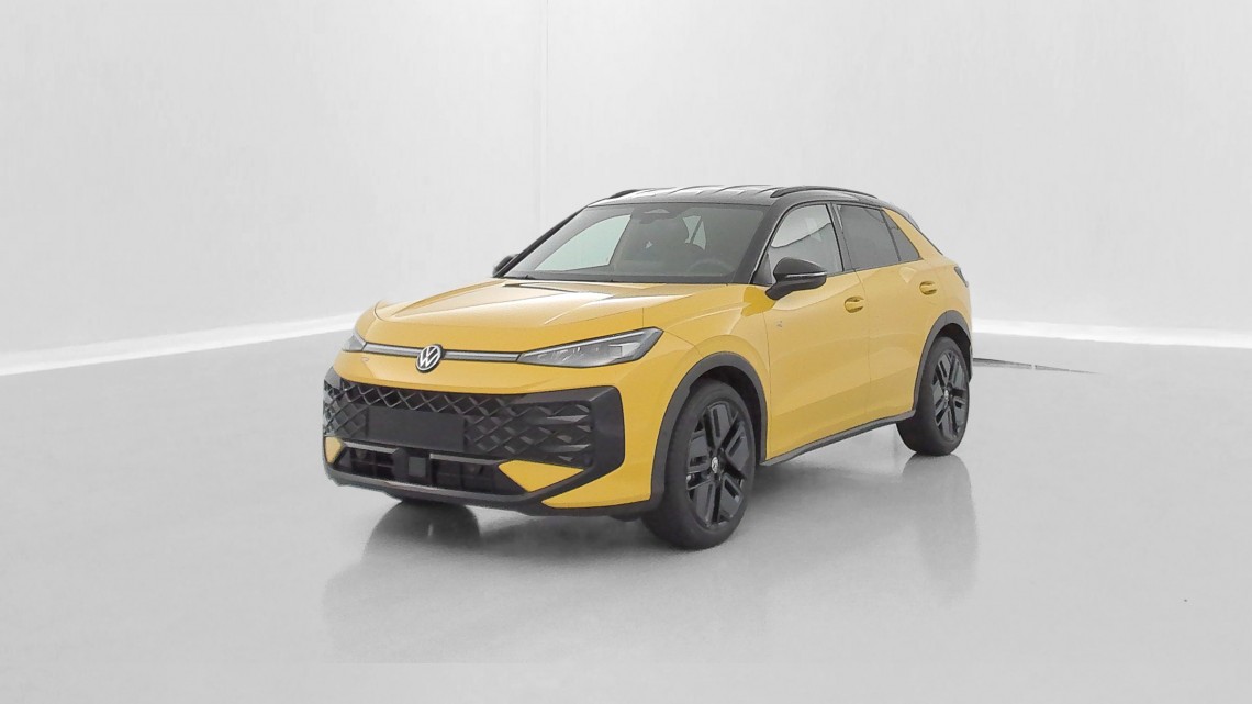 VOLKSWAGEN T-Roc T-ROC 1.5 eTSI EVO2 Hybrid 150ch R-Line DSG7 Jaune canary