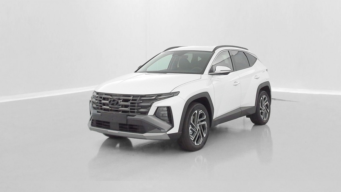 HYUNDAI Tucson TUCSON 1.6 Hybrid T-GDI 215ch Creative BVA6 Serenity white