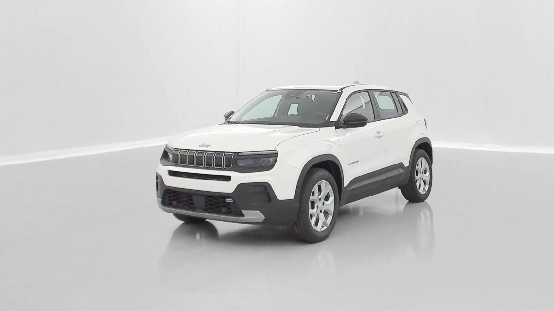 JEEP Avenger AVENGER 1.2 T3 100ch Altitude Blanc pastel