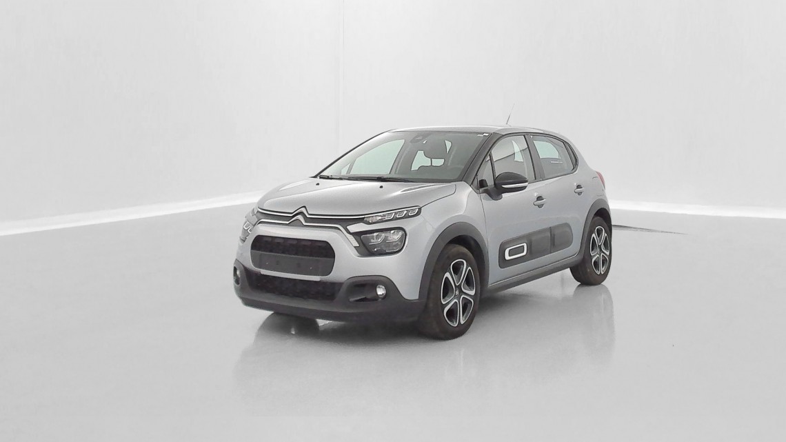 CITROEN C3 C3 III 1.2 PureTech 110ch Plus Gris artense