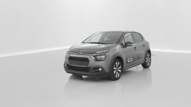 CITROEN C3 C3 III 1.2 PureTech 110ch Max Gris platinium