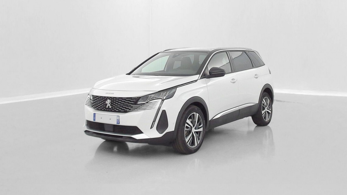 PEUGEOT 5008 5008 III 1.5 BlueHDi 130ch Allure Pack EAT8 Blanc nacré