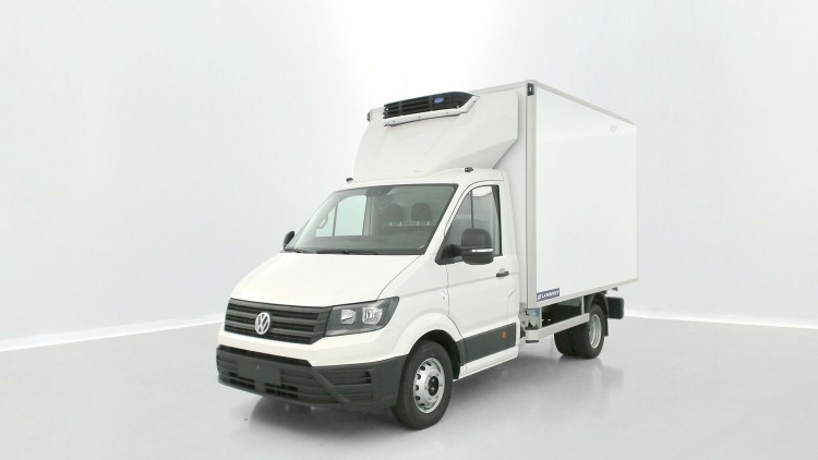VOLKSWAGEN Crafter Combi CRAFTER CC 35 L3 RJ 2.0 TDI 163ch Business BVA Frigo Lamberet Blanc candy