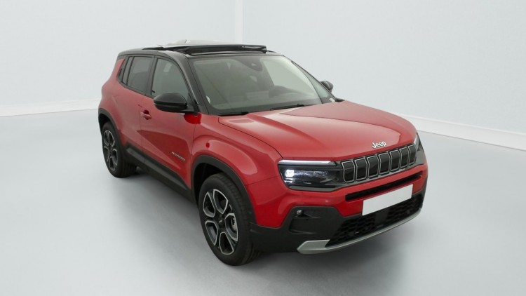 JEEP Avenger 1.2 Turbo T3 110 ch e-Hybrid BVR6 Summit Ruby / Toit Volcano