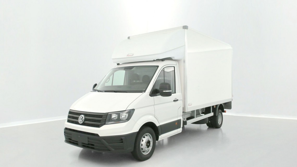 VOLKSWAGEN Crafter Combi CRAFTER CC 35 L4 RJ 2.0 TDI 163ch Business BVA 20m³ Trouillet Blanc candy