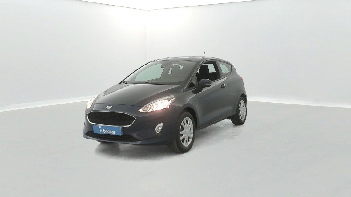 FORD Fiesta 1.1 85ch Cool & Connect 3p + Radars de recul Bleu Abysse