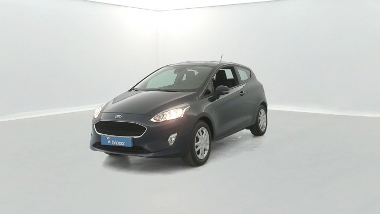 FORD Fiesta 1.1 85ch Cool & Connect 3p + Radars de recul Bleu Abysse
