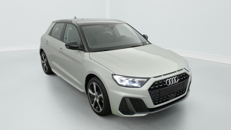 AUDI A1 Sportback 30 TFSI 116 ch S tronic 7 Design Blanc Glacier/ Toit Noir