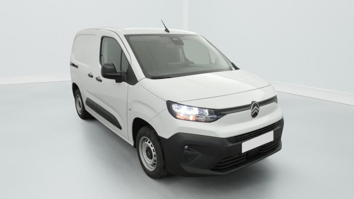 CITROEN Berlingo Van VUL M DIESEL 100 CH MANUELLE Blanc Icy