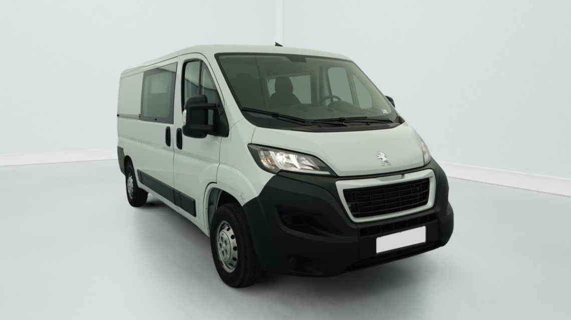 PEUGEOT Boxer Fg VUL CABINE APPRONFONDIE 3.3 T L2H1 BLUEHDI 140 S S BVM6 Blanc Icy