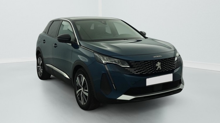 PEUGEOT 3008 Hybrid 180 e-EAT8 Allure Pack Bleu Célèbes