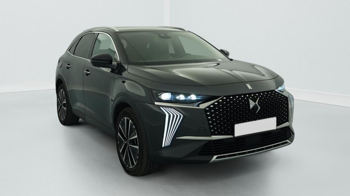 DS DS 7 Crossback Hybride Rechargeable E-Tense 300 EAT8 4x4 Rivoli Gris Titane