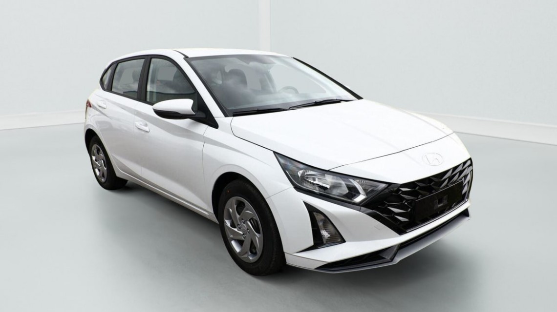 HYUNDAI i20 90 DCT SELECT Blanc