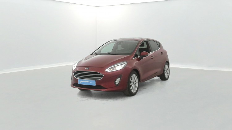 FORD Fiesta 1.0 EcoBoost 100 ch S&S BVM6 Titanium 5p Rouge