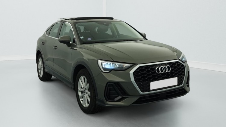 AUDI Q3 Sportback 35 TFSI 150 ch S tronic 7 Design Gris Chronos