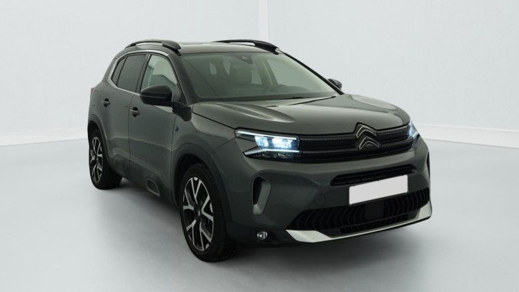 CITROEN C5 Aircross HYBRIDE RECHARGEABLE 225 E-EAT8 SHINE PACK Gris Platinium