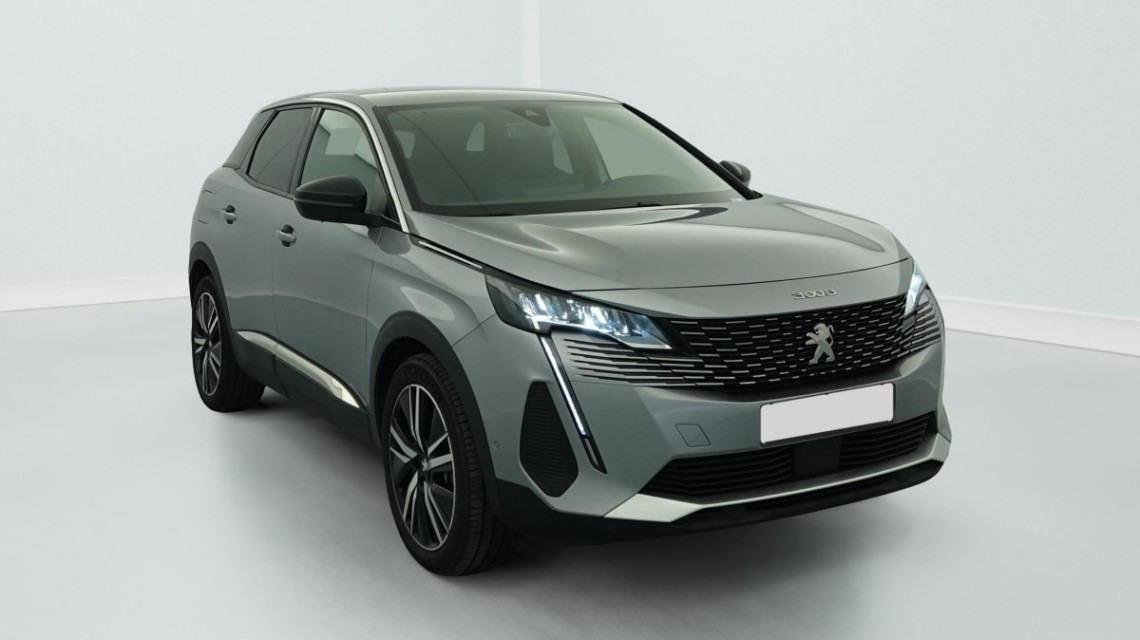 PEUGEOT 3008 Hybrid 180 e-EAT8 Allure Pack gris artense