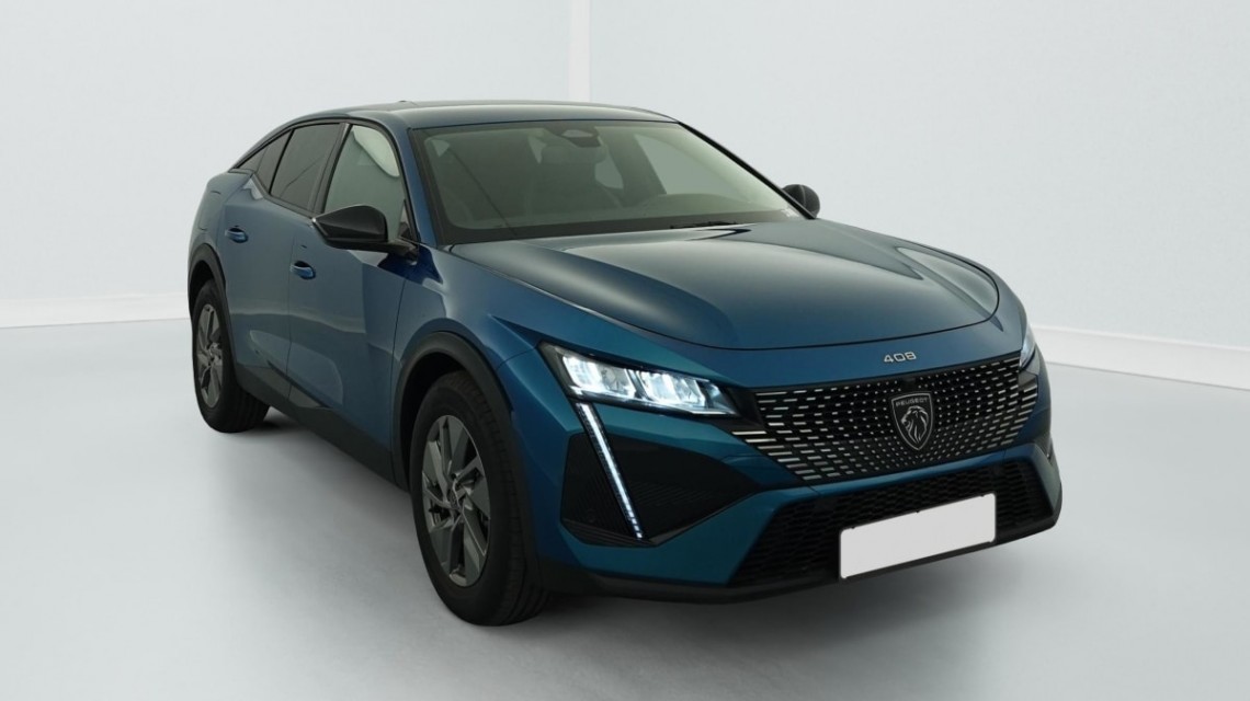PEUGEOT 408 Hybrid 145 e-DCS6 Allure Bleu Obsession