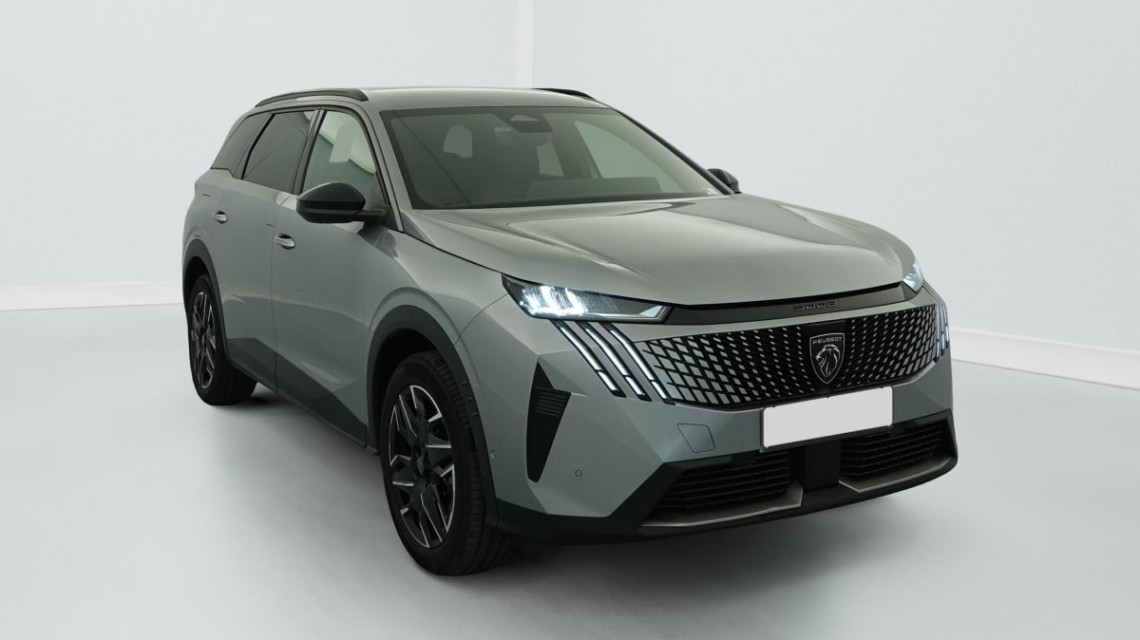 PEUGEOT 5008 HYBRID 145 CH E-DCS6 ALLURE Gris Artense