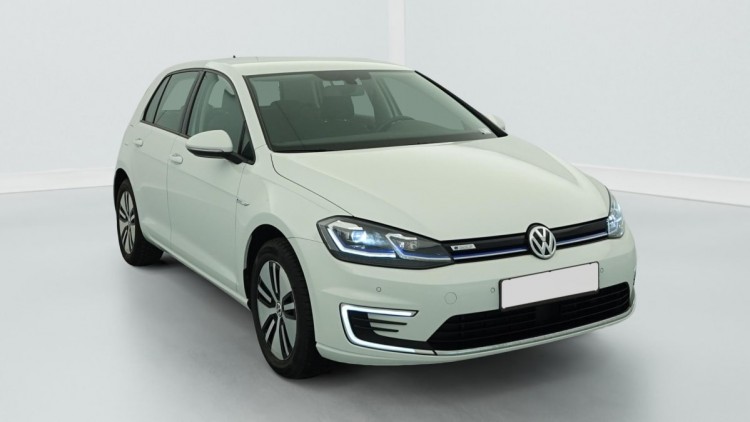 VOLKSWAGEN e-Golf 136 Electrique Blanc Pur