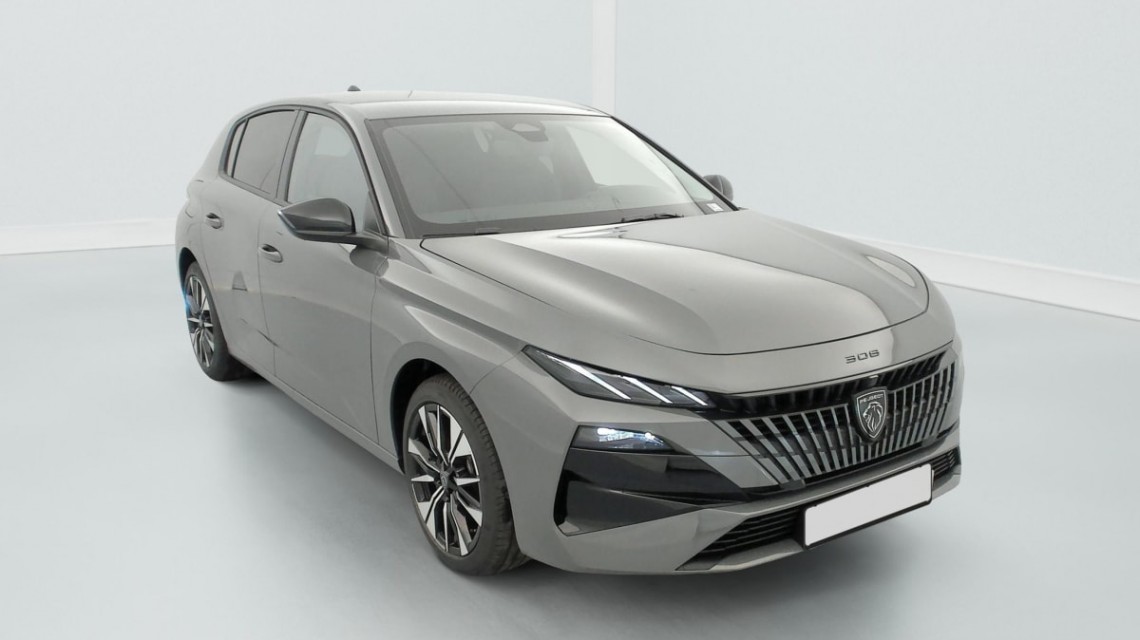 PEUGEOT 308 BLUEHDI 130CH S S EAT8 ALLURE Gris Artense 