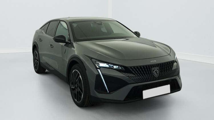 PEUGEOT 408 Hybrid 145 e-DCS6 GT Gris Selenium